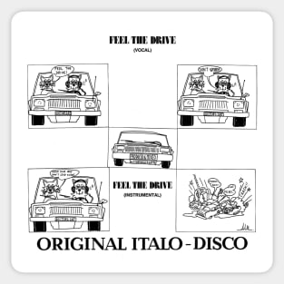 Doctor's Cat - Italo Disco Sticker